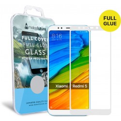 Защитное стекло MakeFuture Full Cover Full Glue Xiaomi Redmi 5 White